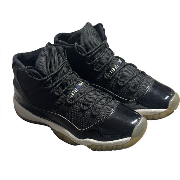 🔥 NIKE Air Jordan youth 11 Retro Space Jam 2009 patent leather sneakers sz 7y - Picture 1 of 7